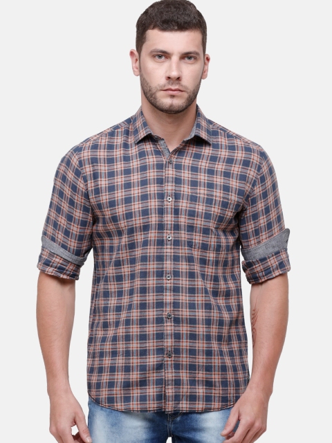 CAVALLO by Linen Club Men Cotton Linen Blue & Beige Regular Fit Checked Casual Shirt
CAVALLO by Linen Club Men Cotton Linen Blue & Beige Regular Fit Checked Casual Shirt