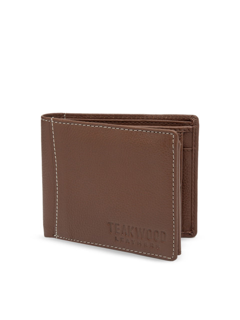 Teakwood Leathers Men Brown Solid 
Teakwood Leathers Men Brown Solid