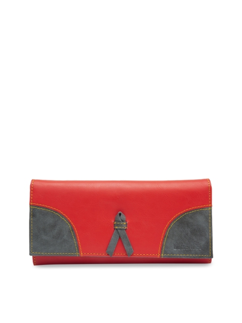 Butterflies Women Red Colourblocked