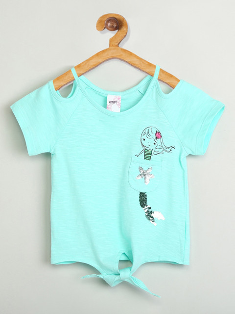 max Girls Turquoise Blue Printed Top
max Girls Turquoise Blue Printed Top