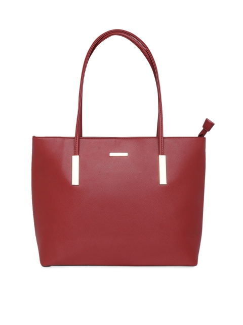Forever Glam by Pantaloons Red Solid Shoulder Bag