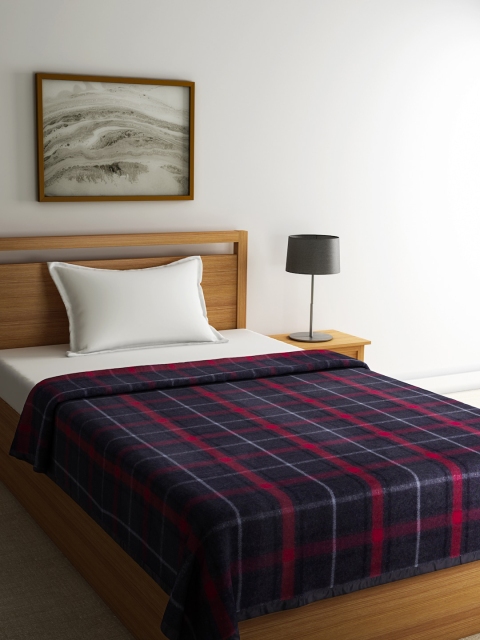 Raymond Home Charcoal Grey & Red Checked Woolen 552 GSM Heavy Winter Single Bed Blanket
Raymond Home Charcoal Grey & Red Checked Woolen 552 GSM Heavy Winter Single Bed Blanket