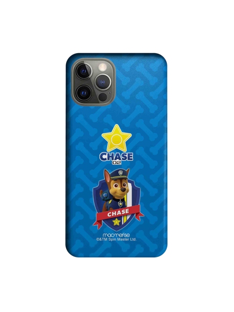 macmerise Blue & Yellow Chase Paw Patrol Printed iPhone 12 Pro Back Case