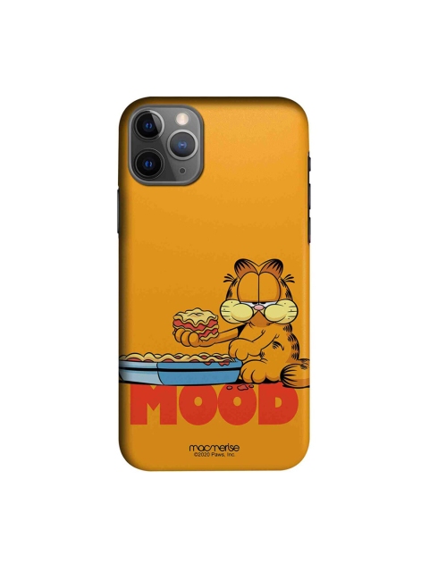 macmerise Orange & Black Lasagna Mood iPhone 11 Pro Back Case