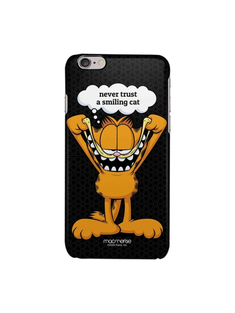 macmerise Black & Yellow Smiling Garfield iPhone 6 Back Cover