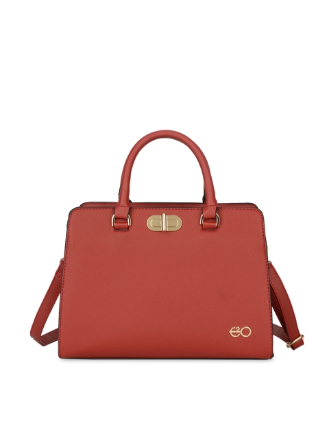 E2O Red Solid Handheld Bag