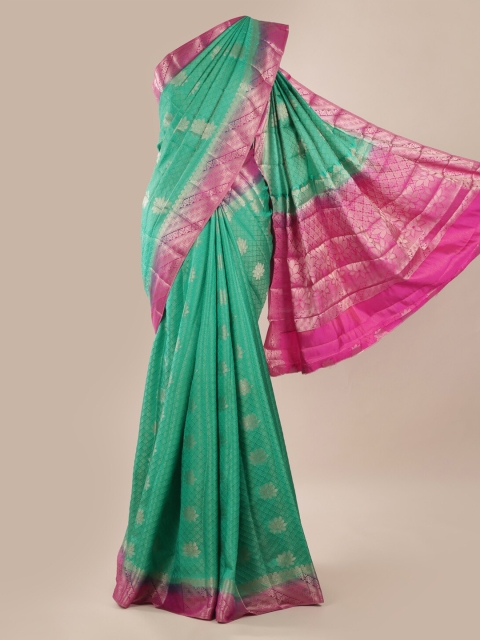 Pothys Green Woven Design Saree