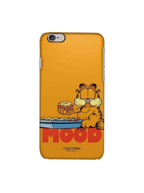 macmerise Orange & Red Cartoon Characters Lasagna Mood iPhone 6 Back case
