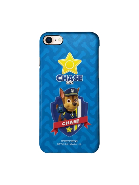 macmerise Blue & Yellow Cartoon Characters Chase Paw Patrol iPhone 8 Back Case
