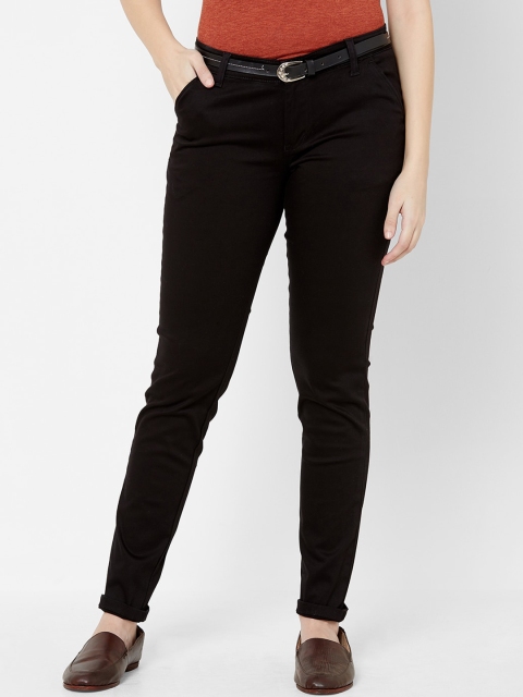 Juliet Women Black Slim Fit Mid-Rise Clean Look Jeans