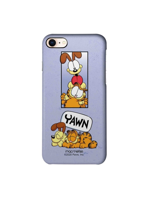 macmerise Blue & White Cartoon Characters Bff for Life iPhone 8 Back Case