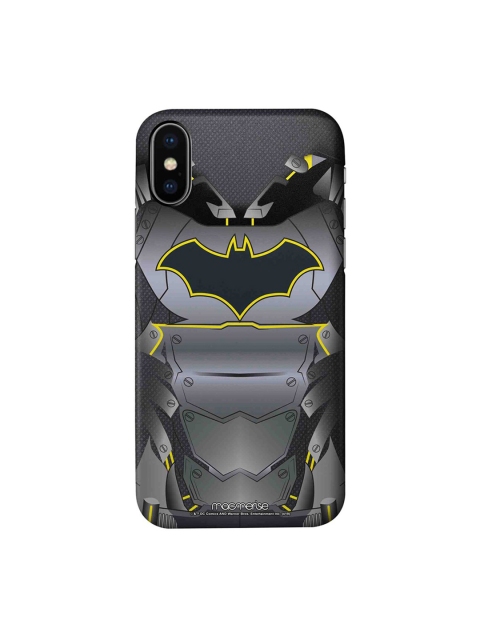 macmerise Grey & Yellow DC Comics Suit Up Batman iPhone X Case