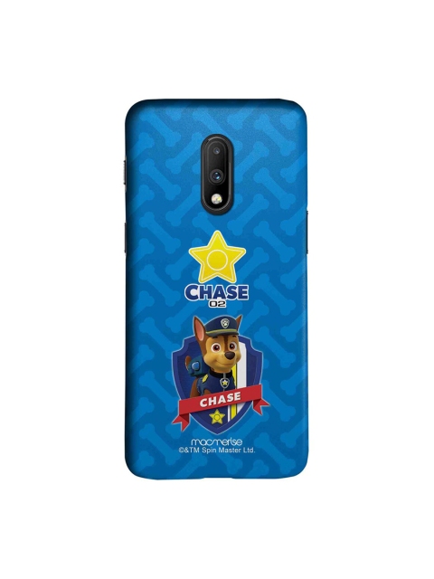 macmerise Blue & Yellow Chase Paw Patrol Printed OnePlus 7 Back Case