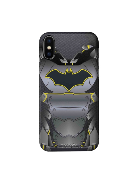 macmerise Grey & Black Suit Up Batman iPhone XS DC Comics Printed Back Cover