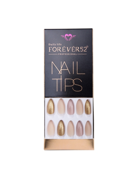 Daily Life Forever52 Women Set Of 28 Multicolour Nail Tips, Multi