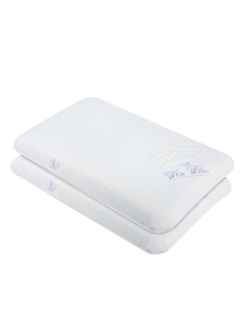 The White Willow Set Of 2 White Solid Orthopedic Active Air Ventilated Memory Foam Bed Pillows
The White Willow Set Of 2 White Solid Orthopedic Active Air Ventilated Memory Foam Bed Pillows
