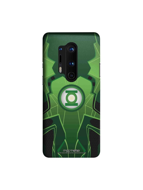 macmerise Green & White Suit up Lantern Printed OnePlus 8 Pro Back Case, Multi
