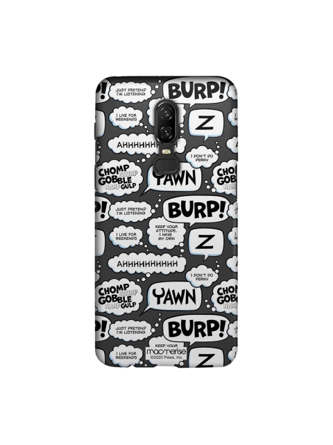 macmerise Black & White Cartoon Characters Moods Of Garfield Grey OnePlus 6 Back Case
macmerise Black & White Cartoon Characters Moods Of Garfield Grey OnePlus 6 Back Case