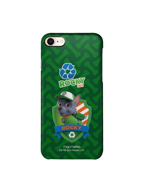 macmerise Green Rocky Paw Patrol iPhone 8 Paw Patrol Printed Back Cover