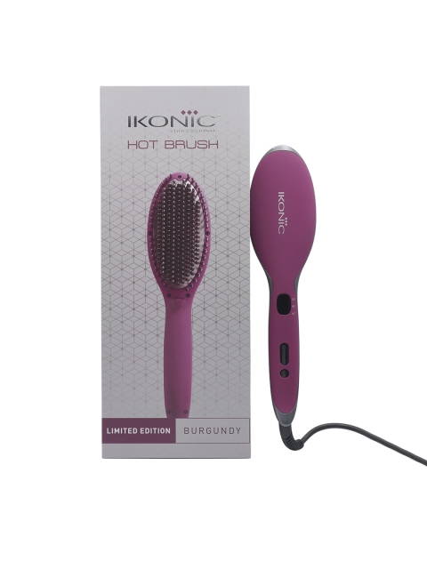 Ikonic Luxure Hot Brush - Burgundy