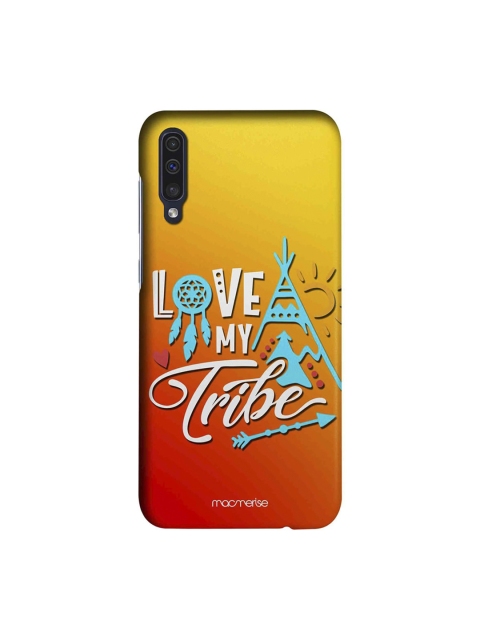 macmerise Yellow & Red Love My Tribe Samsung Galaxy A50s Back Cover