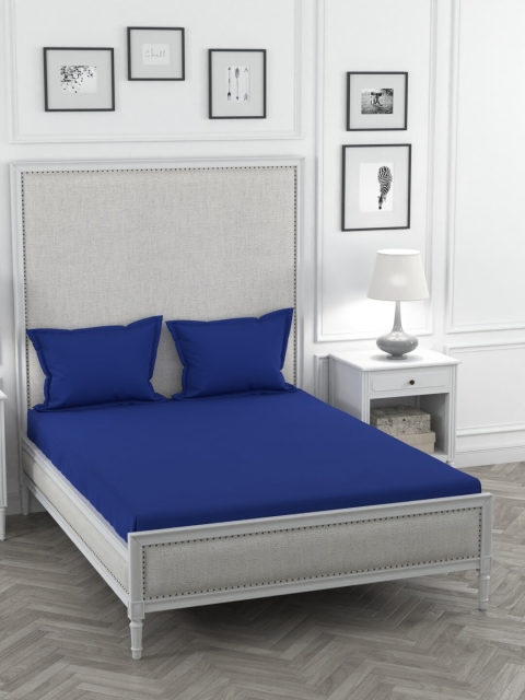 Portico New York Navy Blue Solid 350 TC Sustainable Extra Large Bedsheet With 2 Pillow Covers
Portico New York Navy Blue Solid 350 TC Sustainable Extra Large Bedsheet With 2 Pillow Covers
