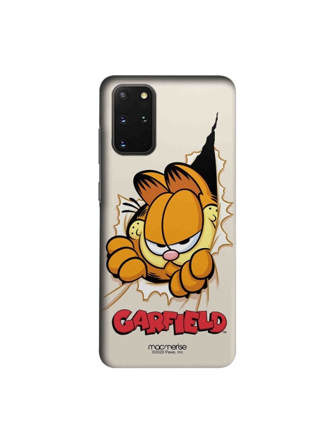 macmerise Beige & Brown Heres Garfield Samsung Galaxy S20 Plus Back Case