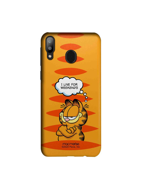macmerise Yellow & Orange Living for Weekends Samsung Galaxy M20 Garfield Back Case
macmerise Yellow & Orange Living for Weekends Samsung Galaxy M20 Garfield Back Case