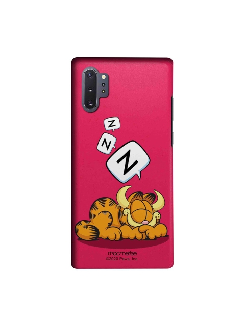 macmerise Pink & Brown Sleepy Devil Samsung Galaxy Note 10 Lite Back Case