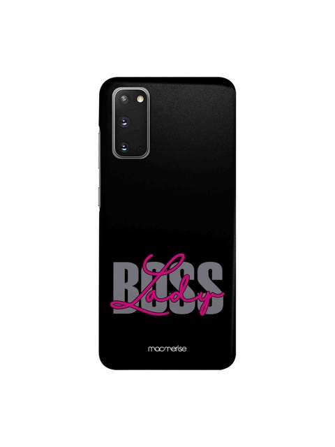 macmerise Black & Pink Boss Lady Bold Samsung Galaxy S20 Back Case