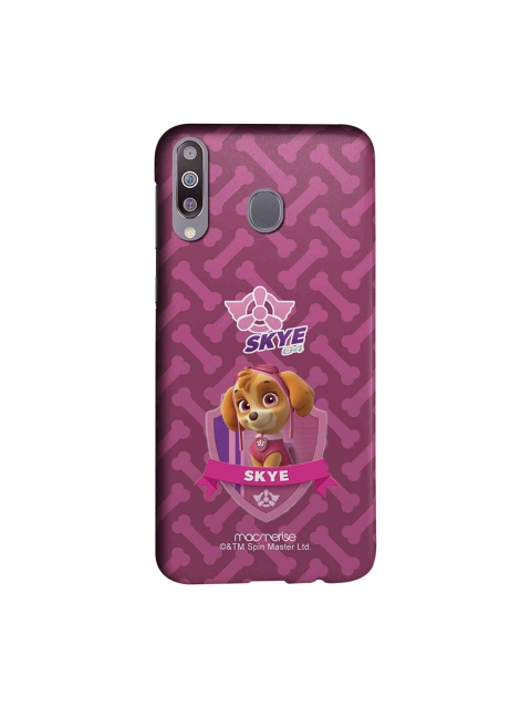 macmerise Pink & Brown Skye Paw Patrol Samsung Galaxy M30 Back Case