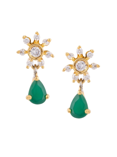 Voylla Gold-Toned Contemporary Studs