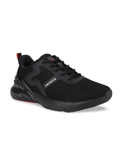 Campus Men Black Medway Running Shoes