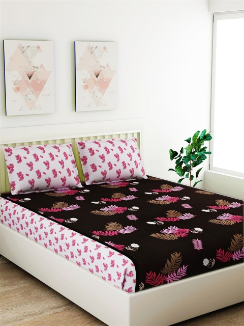 Salona Bichona Purple & White Floral 180 TC Cotton 1 King Bedsheet with 2 Pillow Covers
Salona Bichona Purple & White Floral 180 TC Cotton 1 King Bedsheet with 2 Pillow Covers
