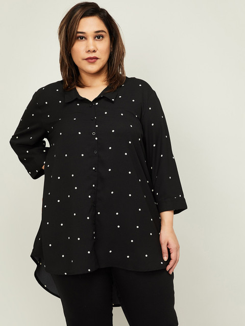 nexus Women Black Printed Shirt Style Top
nexus Women Black Printed Shirt Style Top