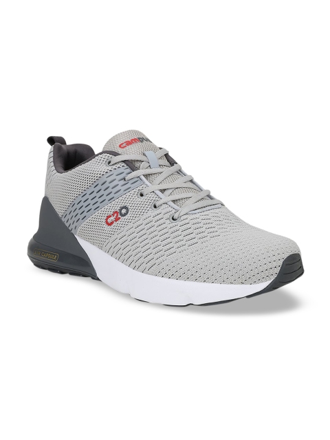 Campus Men Grey Mesh Running Shoes