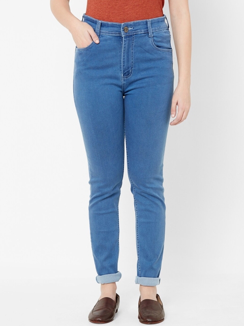Juliet Women Blue Slim Fit Mid-Rise Clean Look Jeans