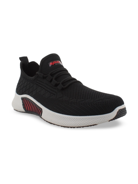 Sparx Men Black Mesh SM-656 Running Shoes