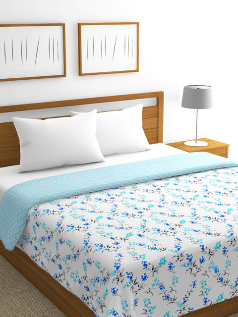 BIANCA White & Blue Floral AC Room 300 GSM Double Bed Dohar
BIANCA White & Blue Floral AC Room 300 GSM Double Bed Dohar