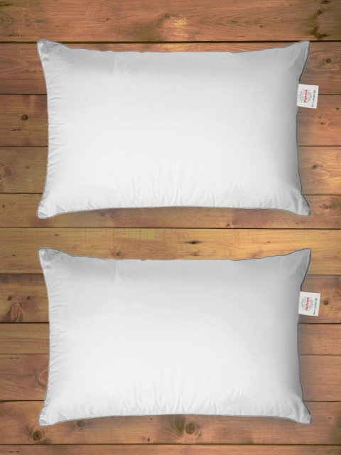 daybreak Set Of 2 White Solid Sleep Pillows