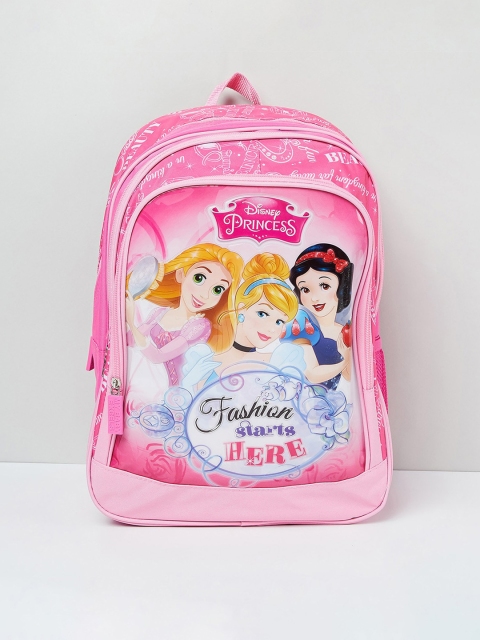 max Girls Pink Disney Princess Backpack