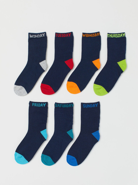 H&M Boys Navy Blue 7-Pack Socks
H&M Boys Navy Blue 7-Pack Socks