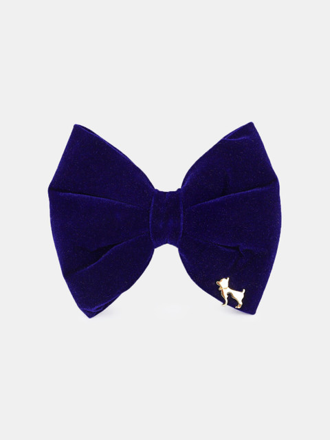 Heads Up For Tails Navy Blue Solid Velvet Dog Bow Tie
Heads Up For Tails Navy Blue Solid Velvet Dog Bow Tie