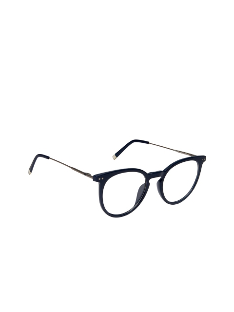 David Blake Women Blue Solid Full Rim Round Frames N_EWDB2375
