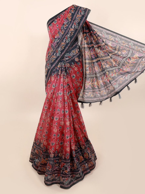 Pothys Pink Printed Cotton Blend Saree
Pothys Pink Printed Cotton Blend Saree