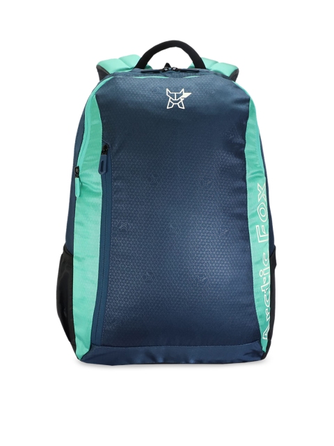 Arctic Fox Unisex Blue Backpack