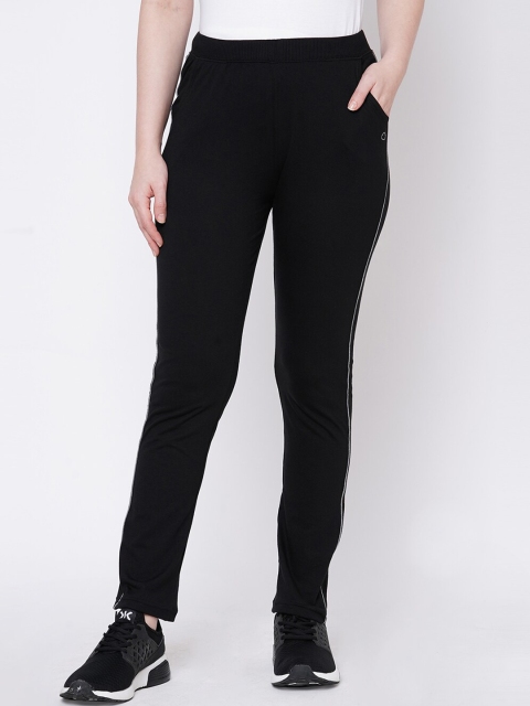 Sweet Dreams Women Black Solid Track Pants