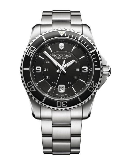 Victorinox Men Black Analogue Watch SAMA241697
