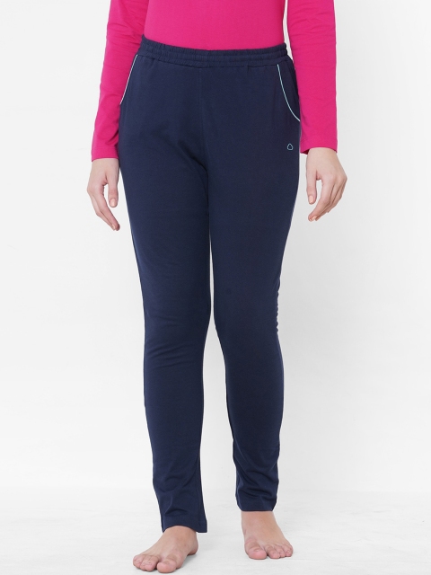 Sweet Dreams Women Navy Blue Solid Lounge Pants