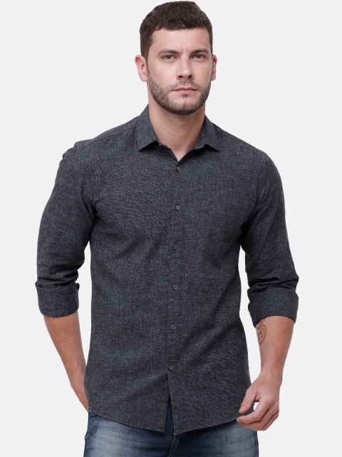CAVALLO by Linen Club Men Cotton Linen Charcoal Regular Fit Self Design Casual Shirt
CAVALLO by Linen Club Men Cotton Linen Charcoal Regular Fit Self Design Casual Shirt